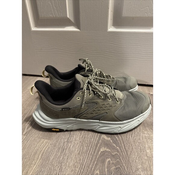 Hoka Mens Anacapa 2 Low GTX GORE-TEX Waterproof Versatile Hiker Olive Haze 10.5D - Picture 1 of 9